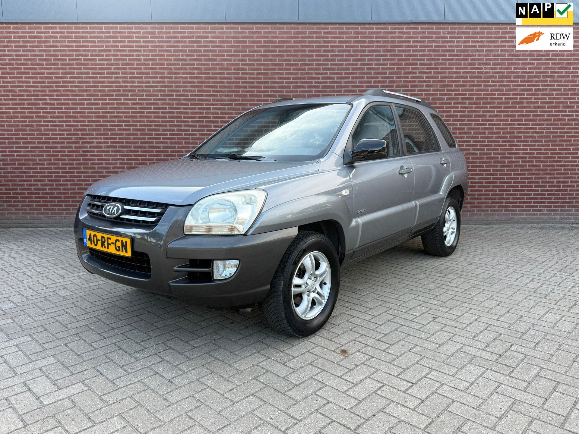 Kia Sportage 2.7 V6 Adventure 4WD / Nap / Airco / Cruise / T, Auto's, Automaat, Gebruikt, 2656 cc, Bedrijf