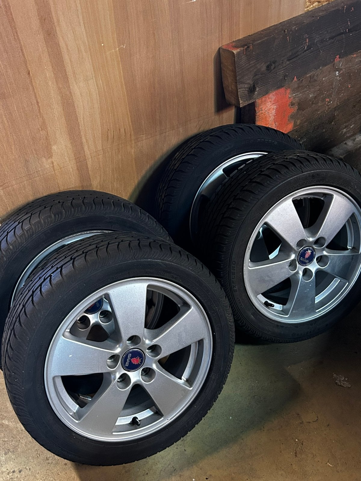 Saab 9-3 velgen, Ophalen, Gebruikt, Velg(en), 16 inch