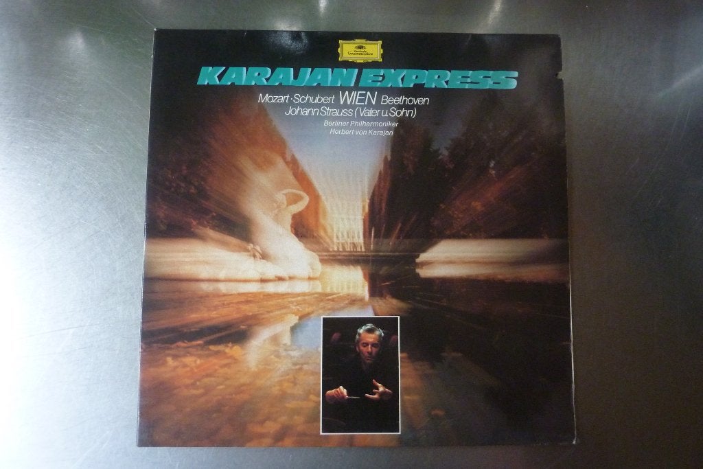 Karajan Express: Wien, Cd's en Dvd's, Vinyl | Klassiek, Ophalen, Gebruikt, Overige typen, Dubbel-LP