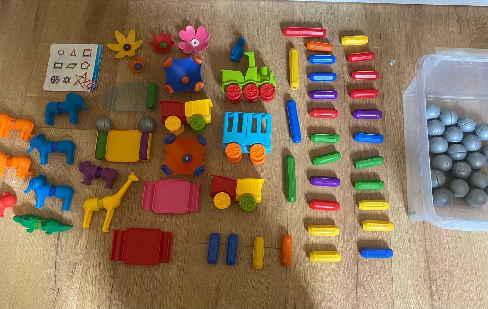 SmartMax My First Animal Train & Safari Animals - Magnetisch, Ophalen, Gebruikt, Overige typen, Met wieltjes