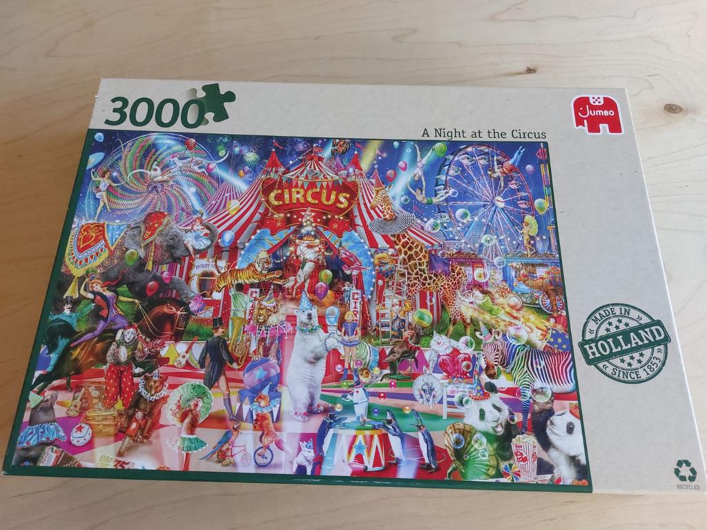 Jumbo puzzel 3000 stukjes, Ophalen of Verzenden, Meer dan 1500 stukjes, Zo goed als nieuw
