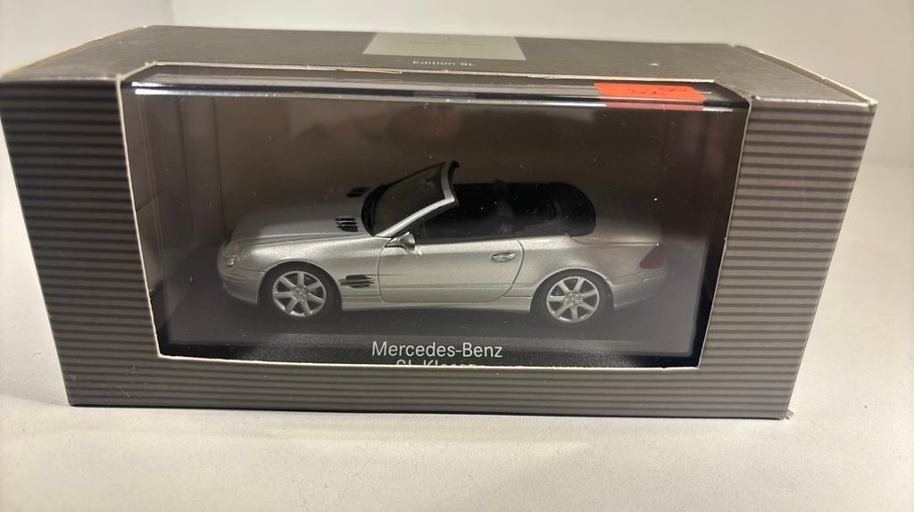 Mercedes benz sl klasse minichamps 1.43, Auto, Ophalen of Verzenden, MiniChamps, A