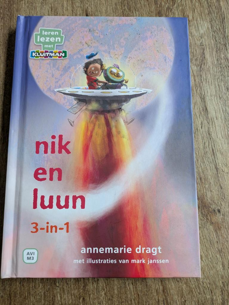 Nik en Luun 3-in-1 - Leren lezen met Kluitman AVI M3, Verzenden, Zo goed als nieuw, Annemarie Dragt, Fictie algemeen