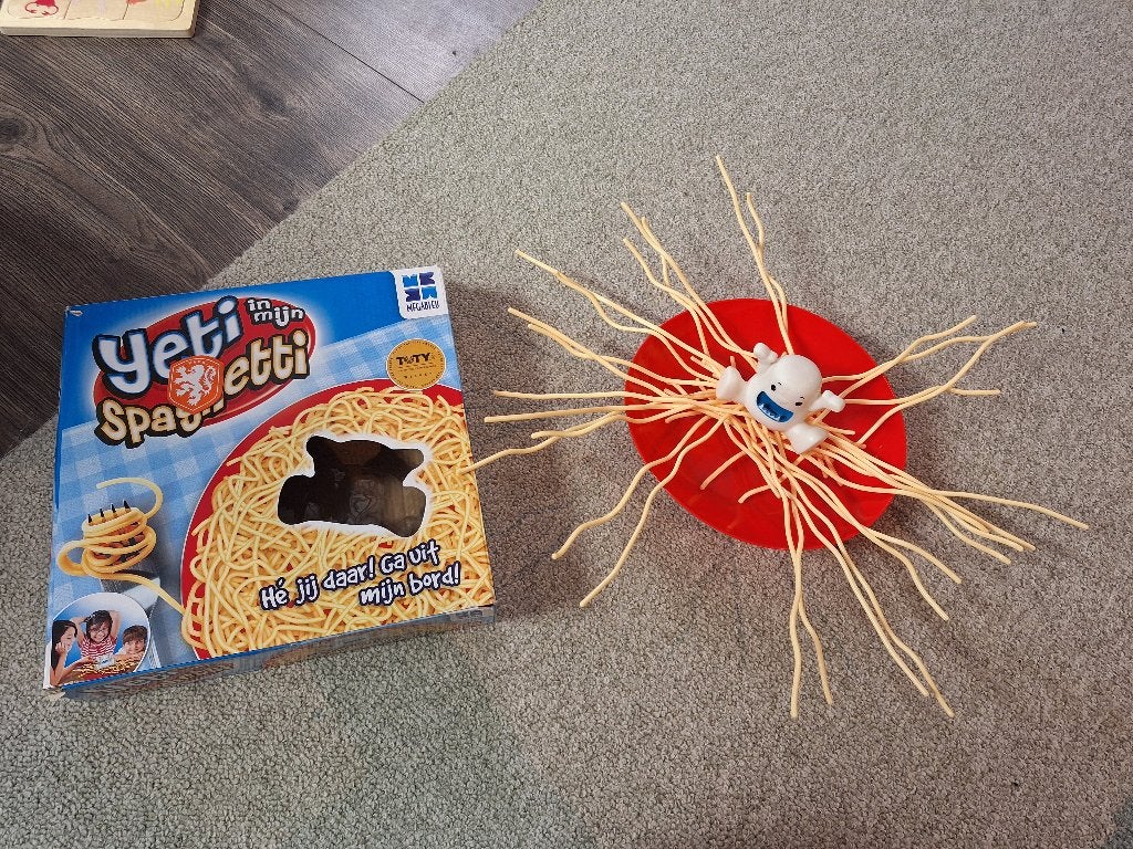 Spel Yeti Spaghetti, Ophalen of Verzenden, Gebruikt