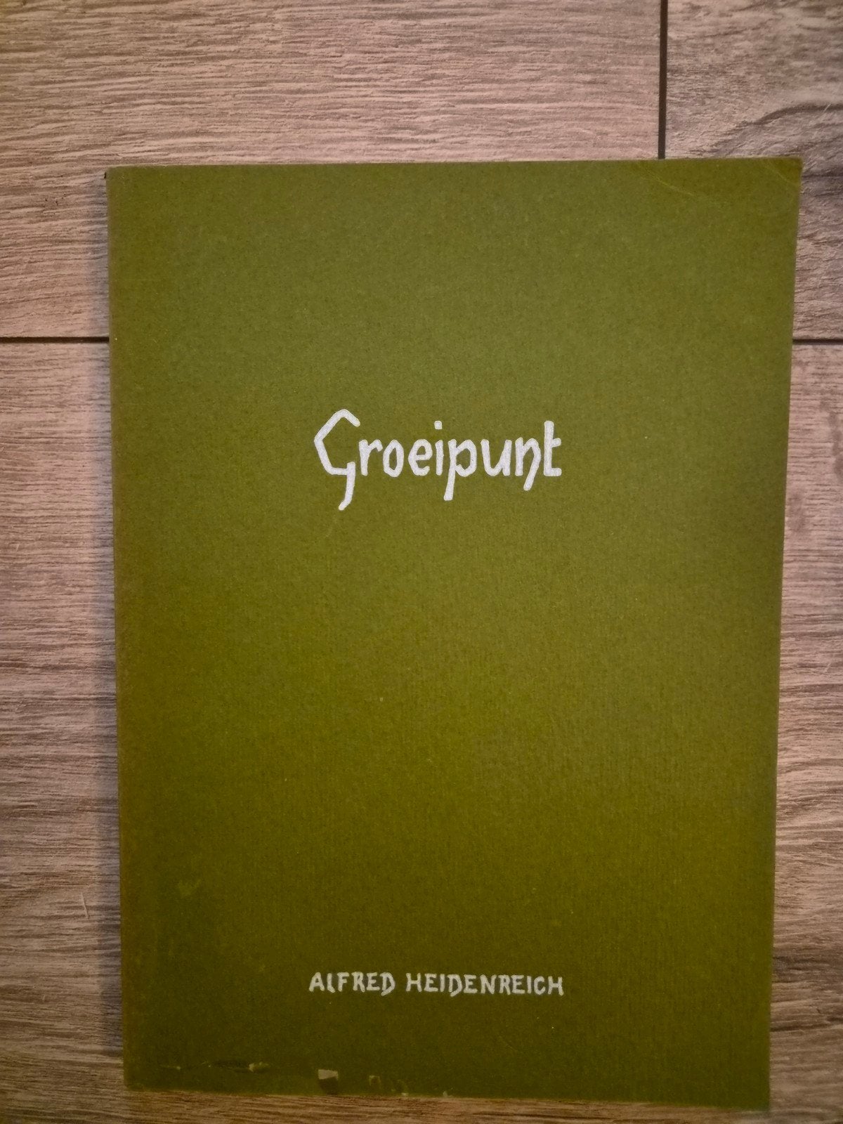 Groeipunt - Alfred Heidenreich (Boek), Boeken, Literatuur, Gelezen, Nederland, Ophalen of Verzenden