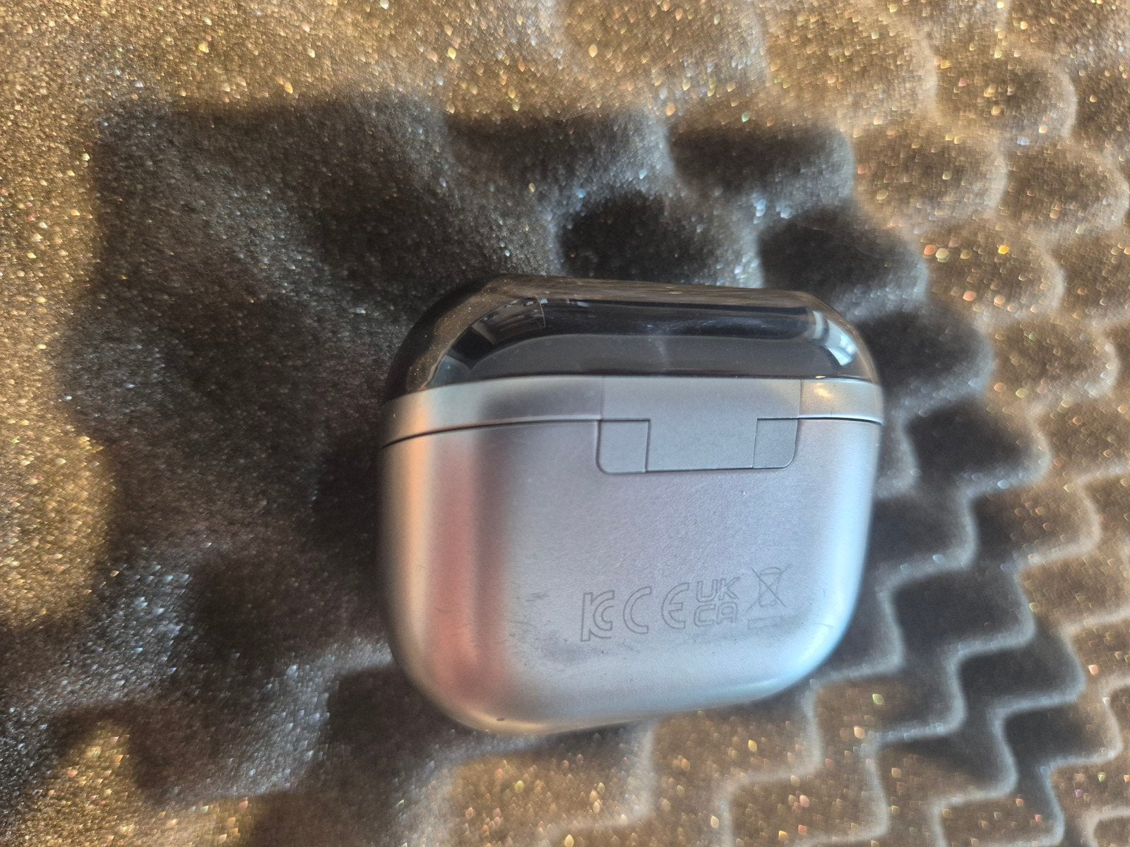 Oplaad case voor Samsung Galaxy Buds Pro 3, Ophalen, In-ear, Gebruikt, Zilver