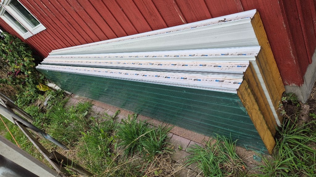 Isocap sandwich isolatie platen, Ophalen, Zo goed als nieuw, Overige materialen, 50 tot 100 mm