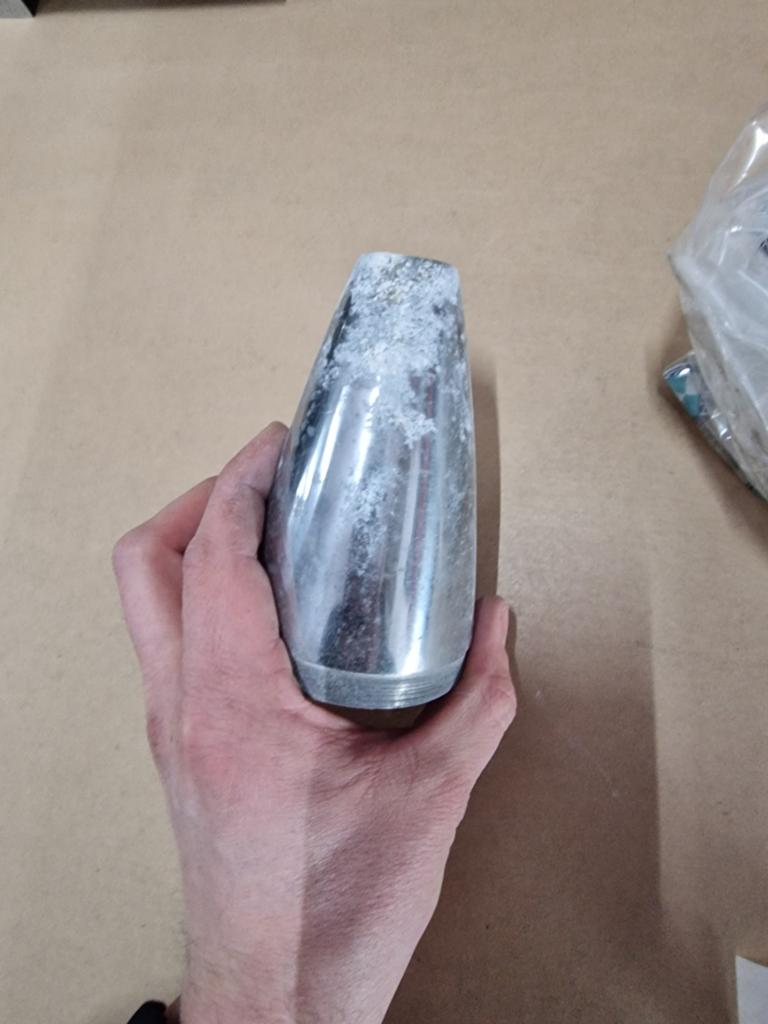 Puch VZ50M eindstuk uitlaat aluminium, New Old Stock!, Ophalen of Verzenden, Nieuw, Uitlaat, Puch