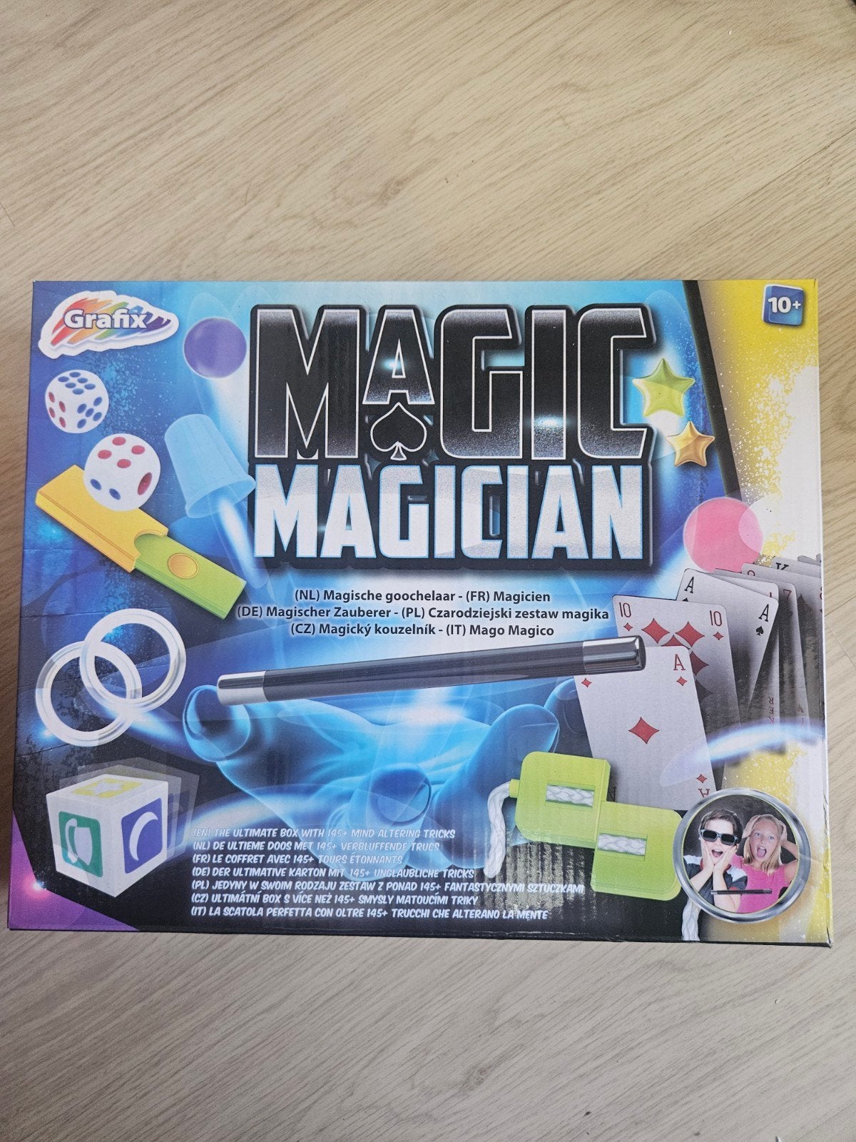 Nieuwe, ongeopende Grafix Magic Magician goocheldoos, Ophalen of Verzenden, Nieuw, Jongen of Meisje