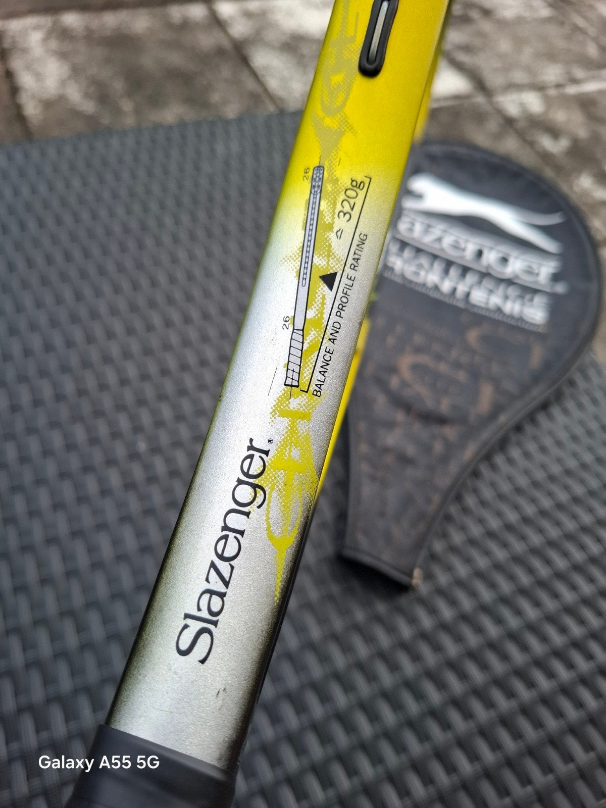 Slazenger Challenge Frontenis Racket met Hoes, Sport en Fitness, Tennis, Ophalen of Verzenden, Slazenger, Nvt, Nvt