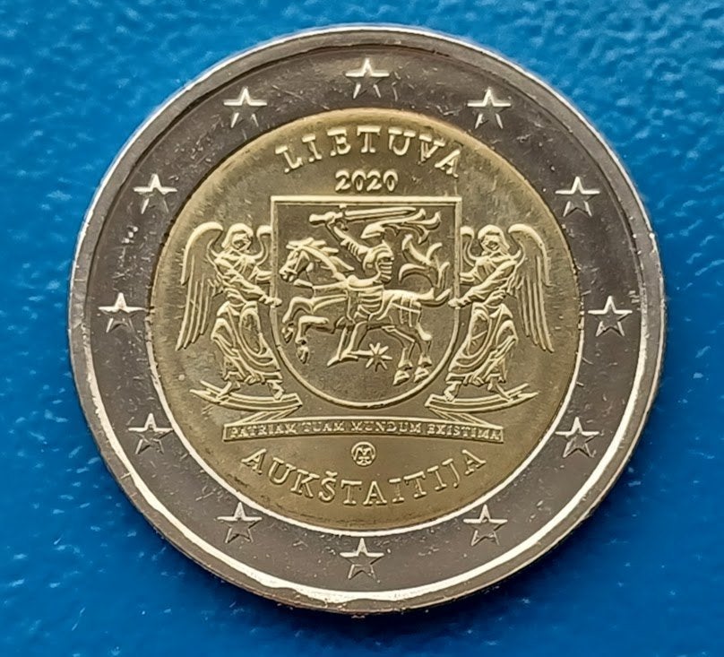 Litouwen 2 Euro "Aukštaitija" - 2020, Postzegels en Munten, Munten | Europa | Euromunten, Verzenden, Overige landen, 2 euro, Losse munt