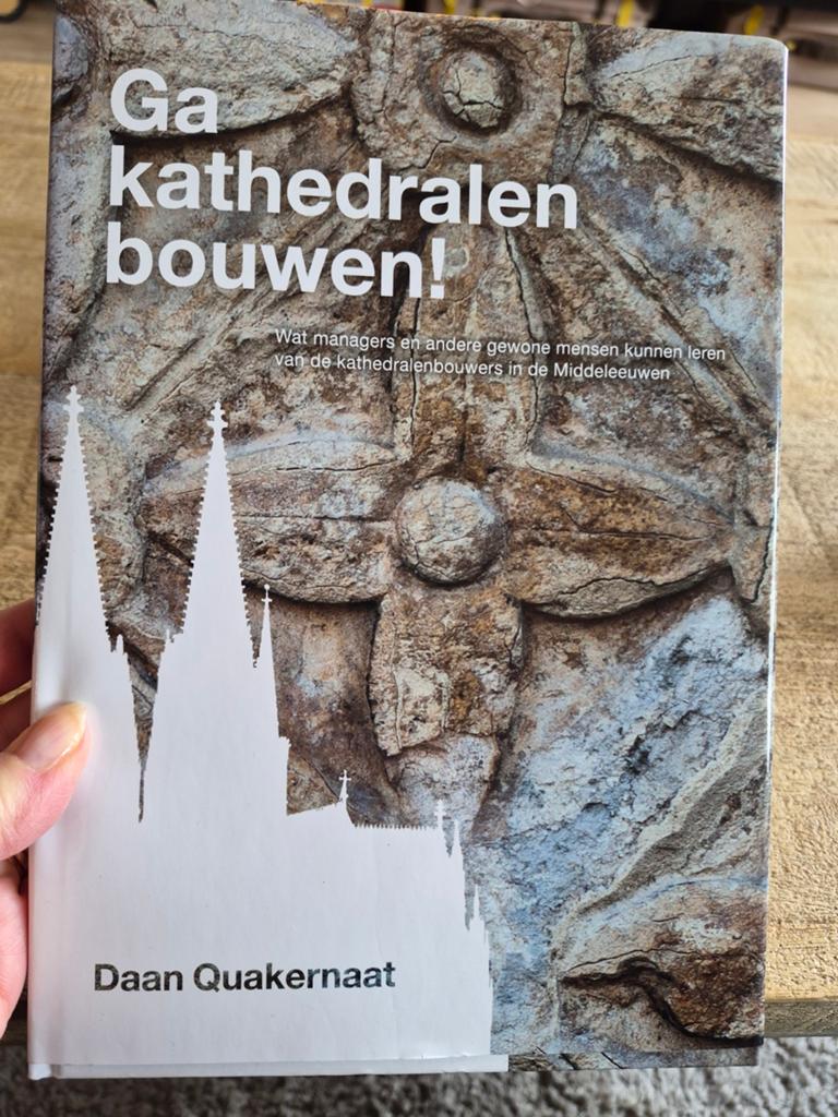 Daan Quakernaat - Ga kathedralen bouwen!, Ophalen of Verzenden, Zo goed als nieuw, Daan Quakernaat