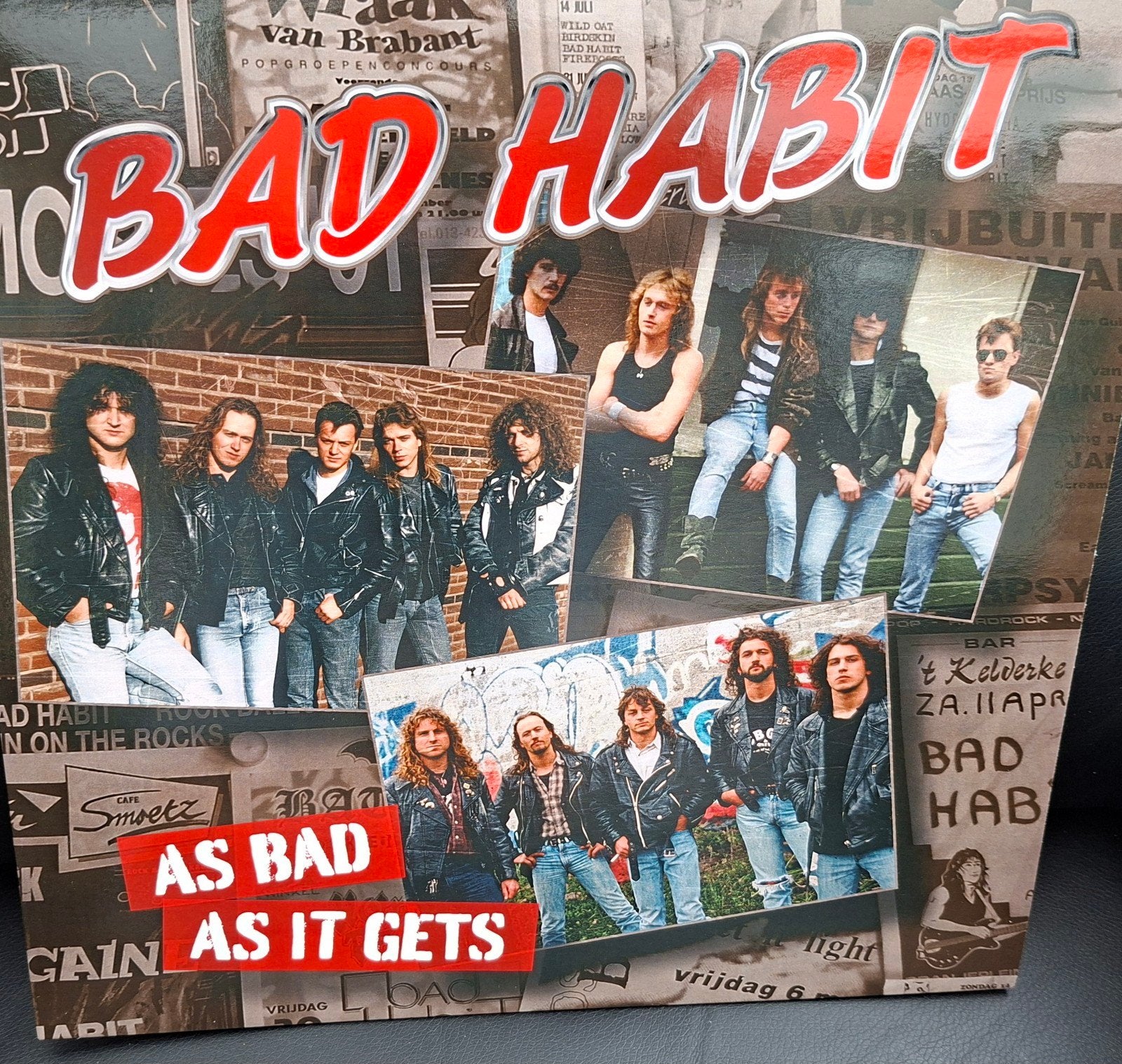 Bad Habit - As Bad As it gets (oplage 200 stuks), LP, Heavy metal, Ophalen of Verzenden, 12 inch