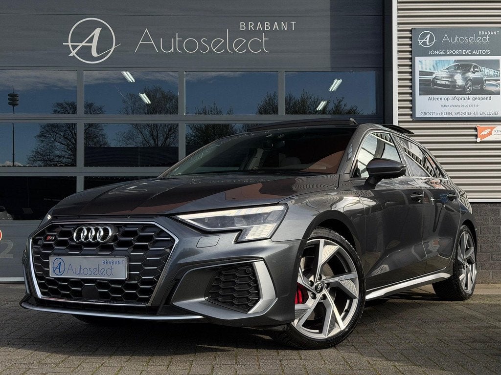 Audi A3 Sportback 2.0 TFSI S3 quattro RS Stoelen Pano B&O, Auto's, Audi, Gebruikt, 4 cilinders, 1984 cc, Vierwielaandrijving