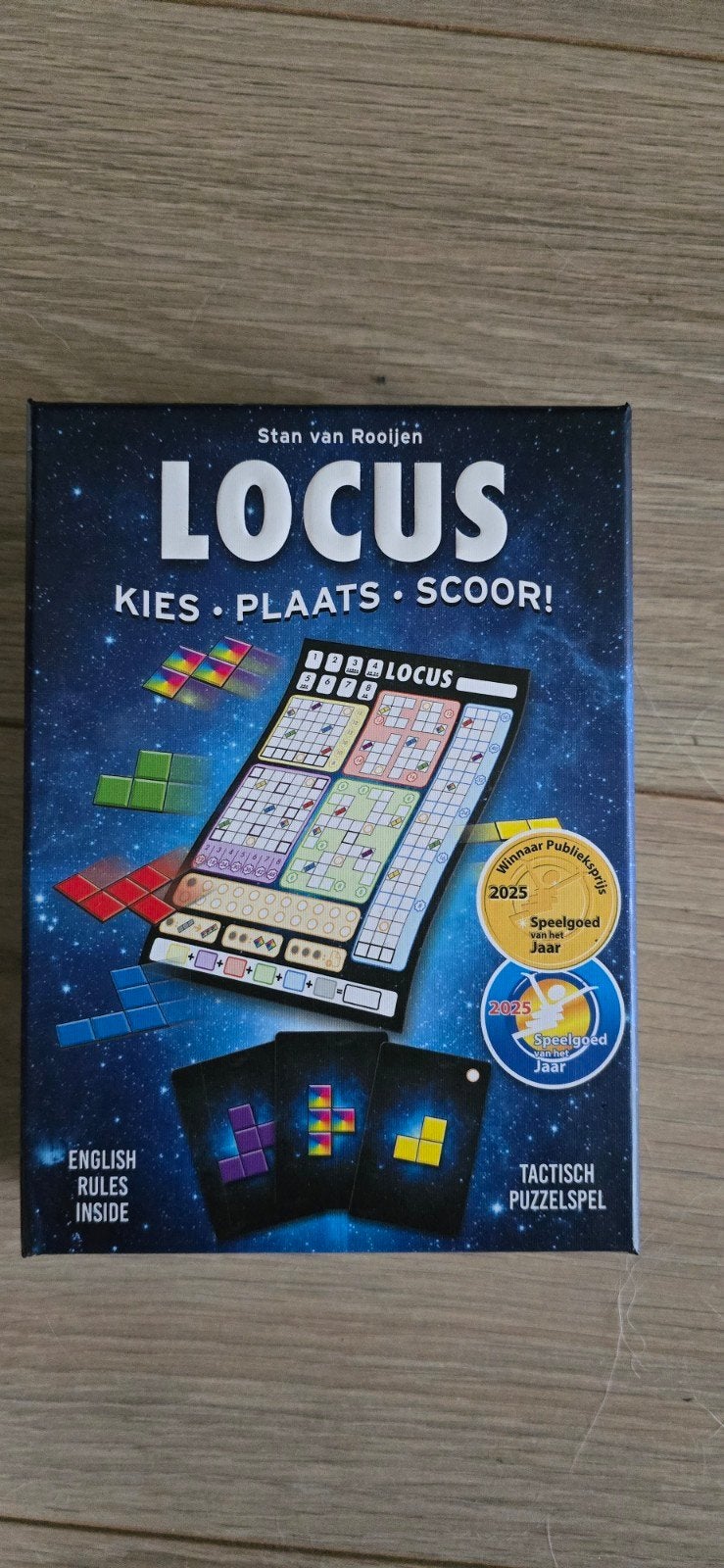 locus, Drie of vier spelers, Ophalen of Verzenden, Zo goed als nieuw