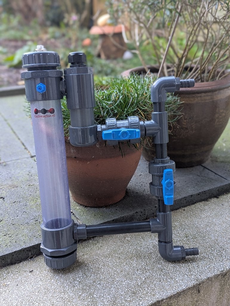 Gloednieuwe Co2 reactor met bypass en ph probe houder, Dieren en Toebehoren, Vissen | Aquaria en Toebehoren, Ophalen of Verzenden
