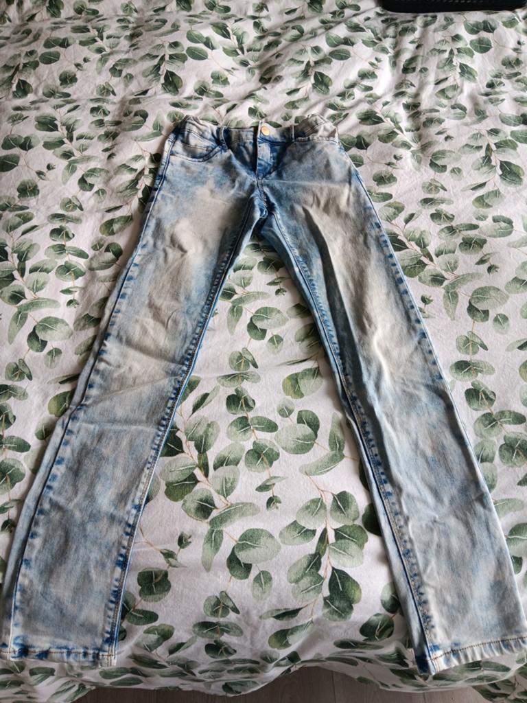 Name It spijkerbroek maat 140, Kinderen en Baby's, Kinderkleding | Maat 140, Broek, Meisje, Ophalen of Verzenden, Zo goed als nieuw