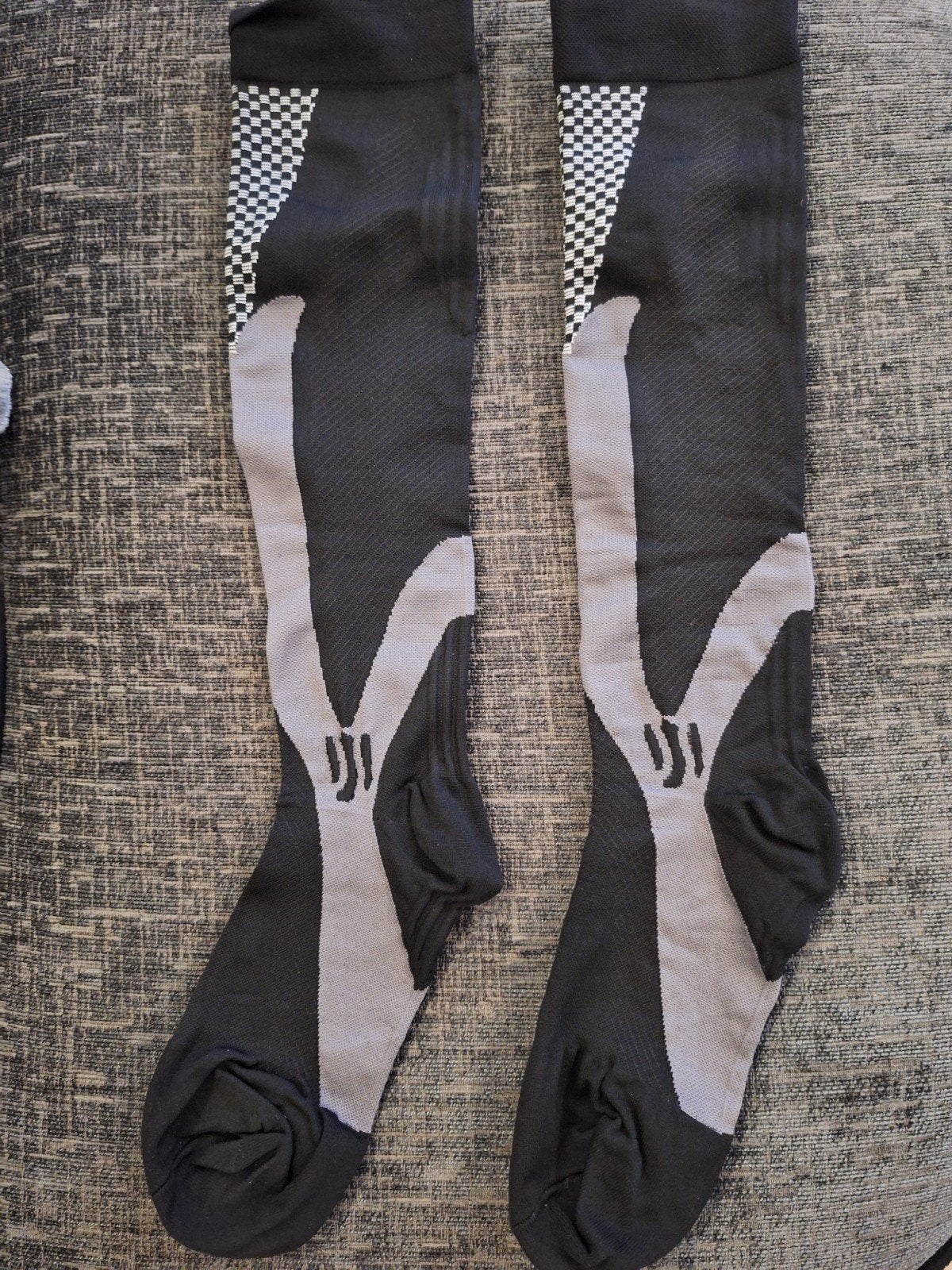 4 paar Ogoods compressiesokken hardlopen heren L/XL, Ogoods, Zwart, Nieuw, Overige maten