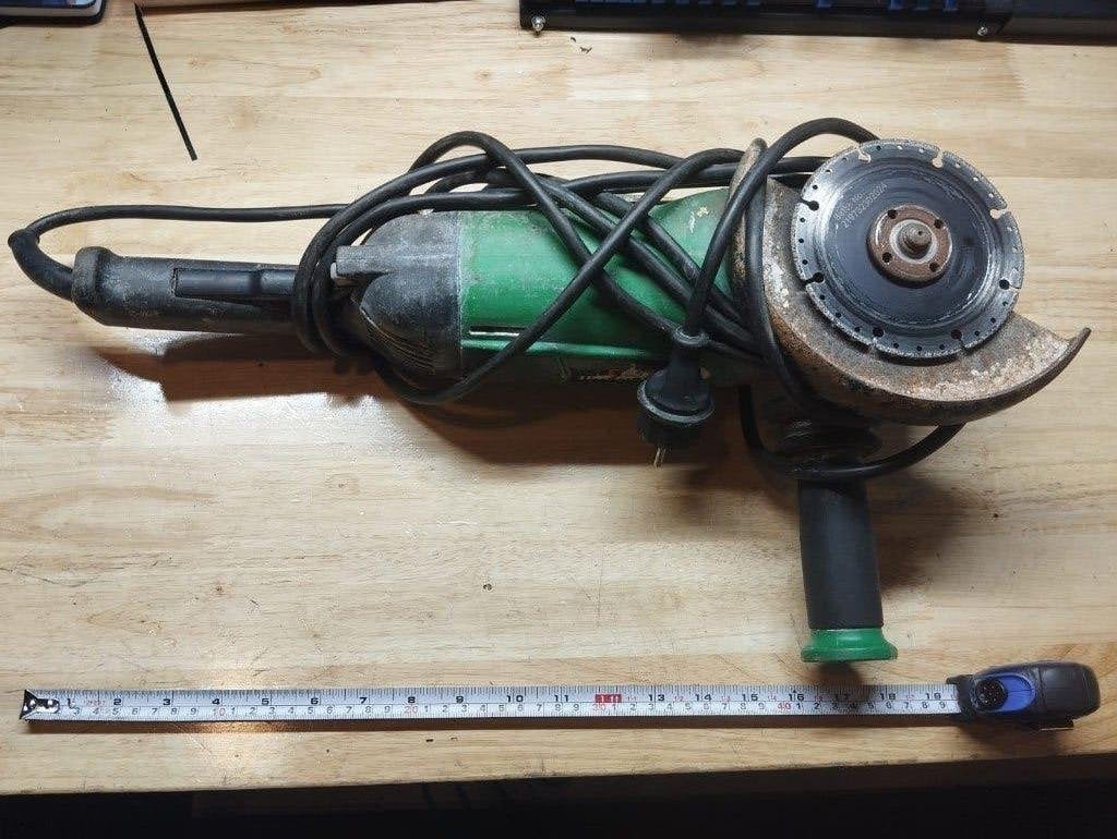 Hitachi G18SE3 Haakse Slijper, Ophalen, Gebruikt, 1000 watt of meer, Haakse handslijpmachine