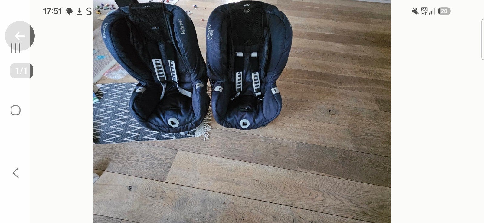 2x Romer Isofix autostoelen, zo goed als nieuw, Ophalen, Romer, Zo goed als nieuw, 9 t/m 36 kg