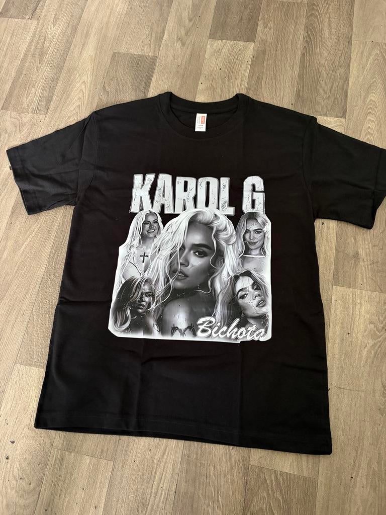Nieuw Karol G T-shirt - Bichota Design, Maat 38/40 (M), Zwart, Nieuw, Ophalen of Verzenden