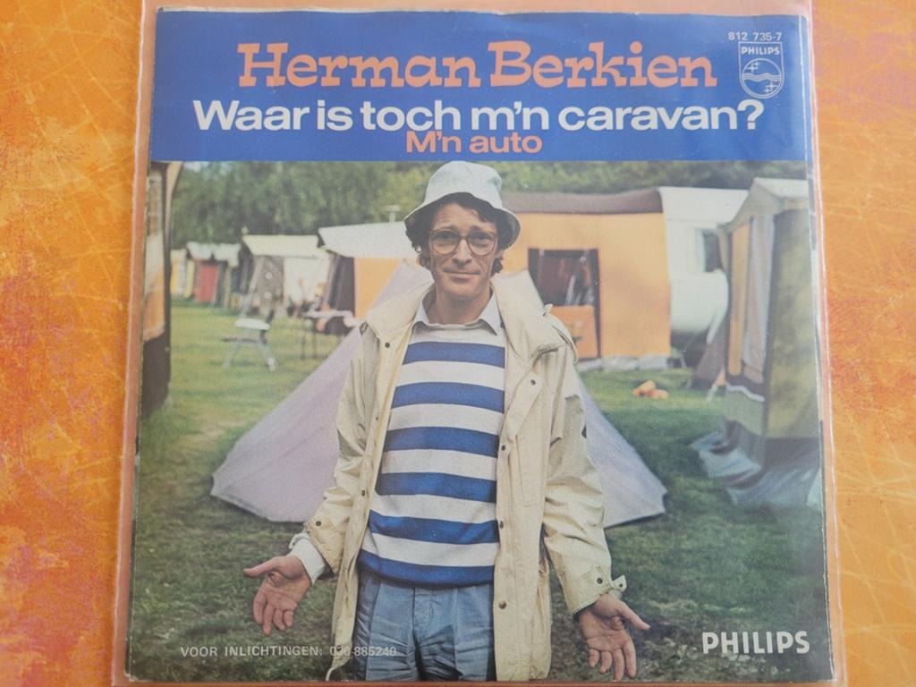 Herman Berkien - Waar is toch mijn caravan, Cd's en Dvd's, Ophalen, Zo goed als nieuw, Overige formaten, Levenslied of Smartlap