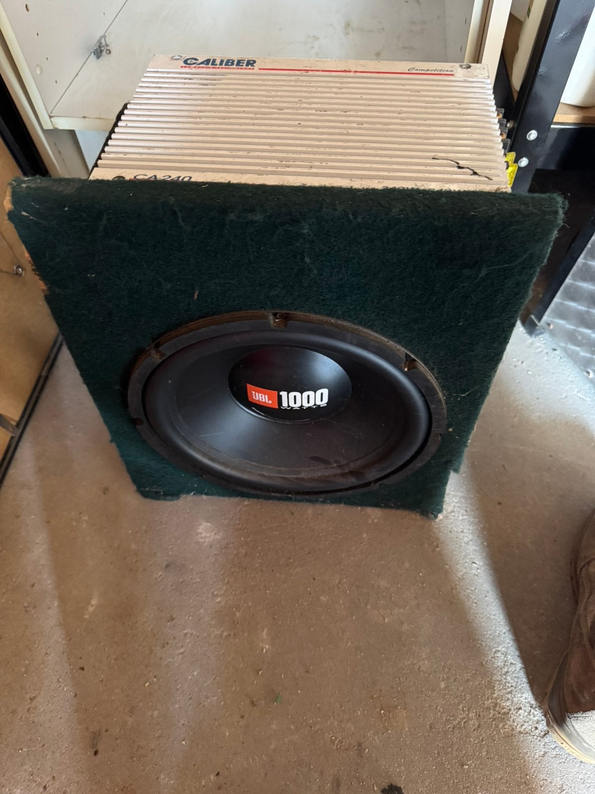 Jbl auto subwoofer 1000 watts, Ophalen, Zo goed als nieuw
