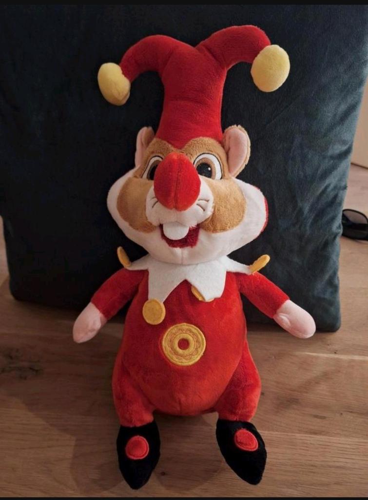 AH Efteling Hamster knuffel Jokie, Ophalen of Verzenden, Nieuw, Beeldje of Poppetje