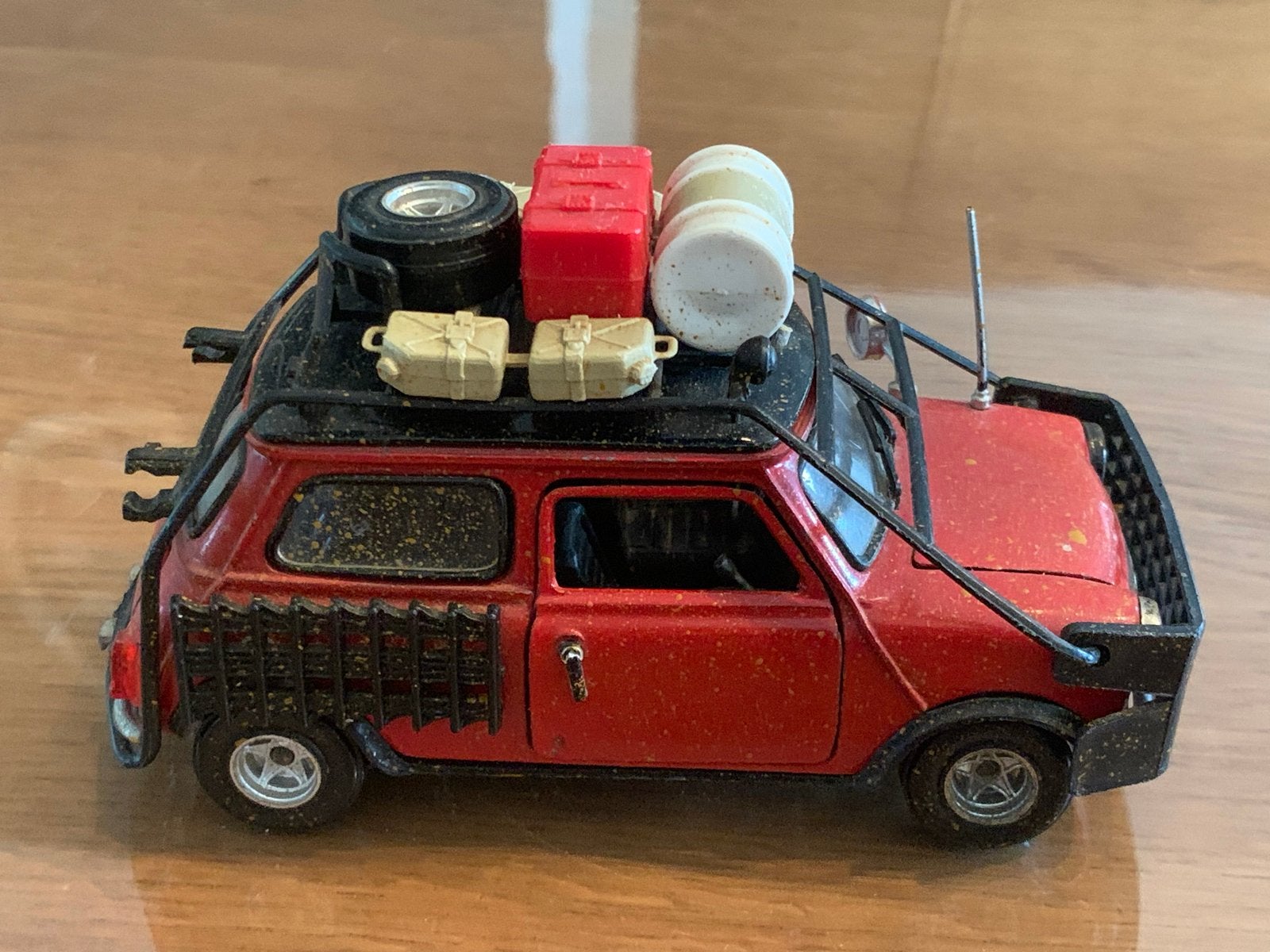 Polistil Mini Cooper Rally Modelauto - Vintage Speelgoed, Hobby en Vrije tijd, Ophalen of Verzenden, Gebruikt, Auto, Overige merken