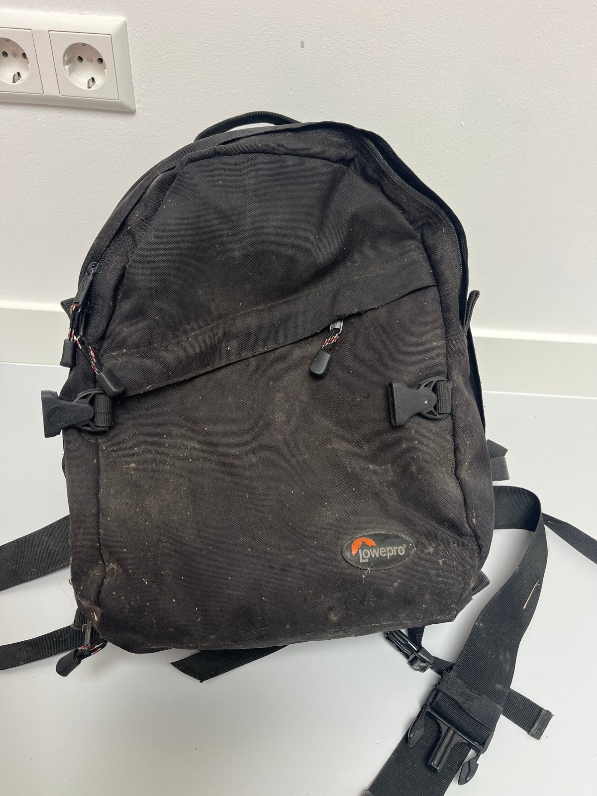 Lowepro cameratas - Gebruikte rugtas, Ophalen of Verzenden, Zwart, Lowepro, Gebruikt