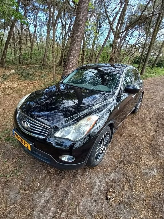 Infiniti EX35 Premium 3.5 V6 Automaat, Auto's, Infiniti, Automaat, Beige, EX-serie, Leder