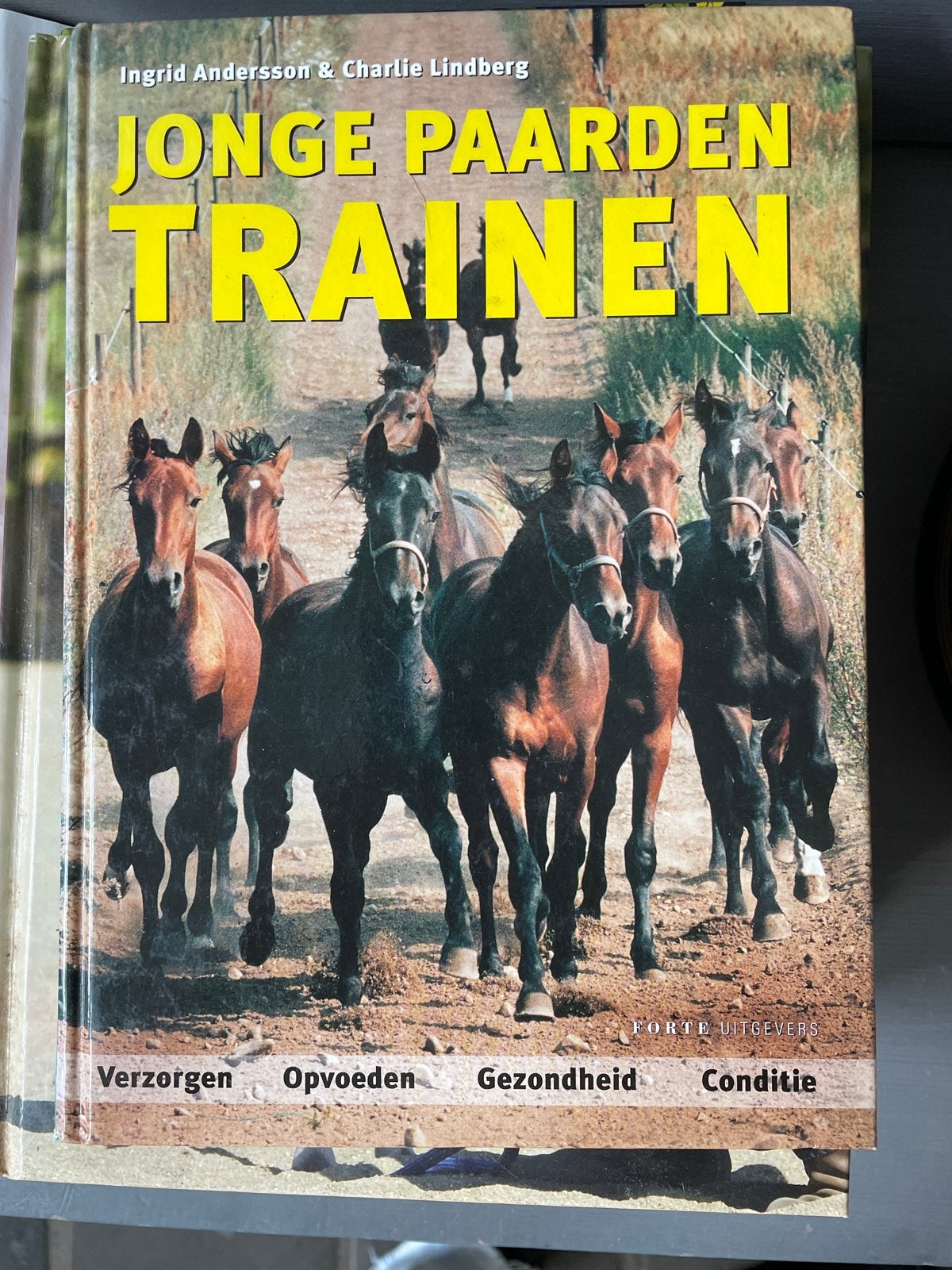 Jonge Paarden Trainen - Ingrid Andersson & Charlie Lindberg, Ophalen of Verzenden, Gelezen, Paarden of Pony's