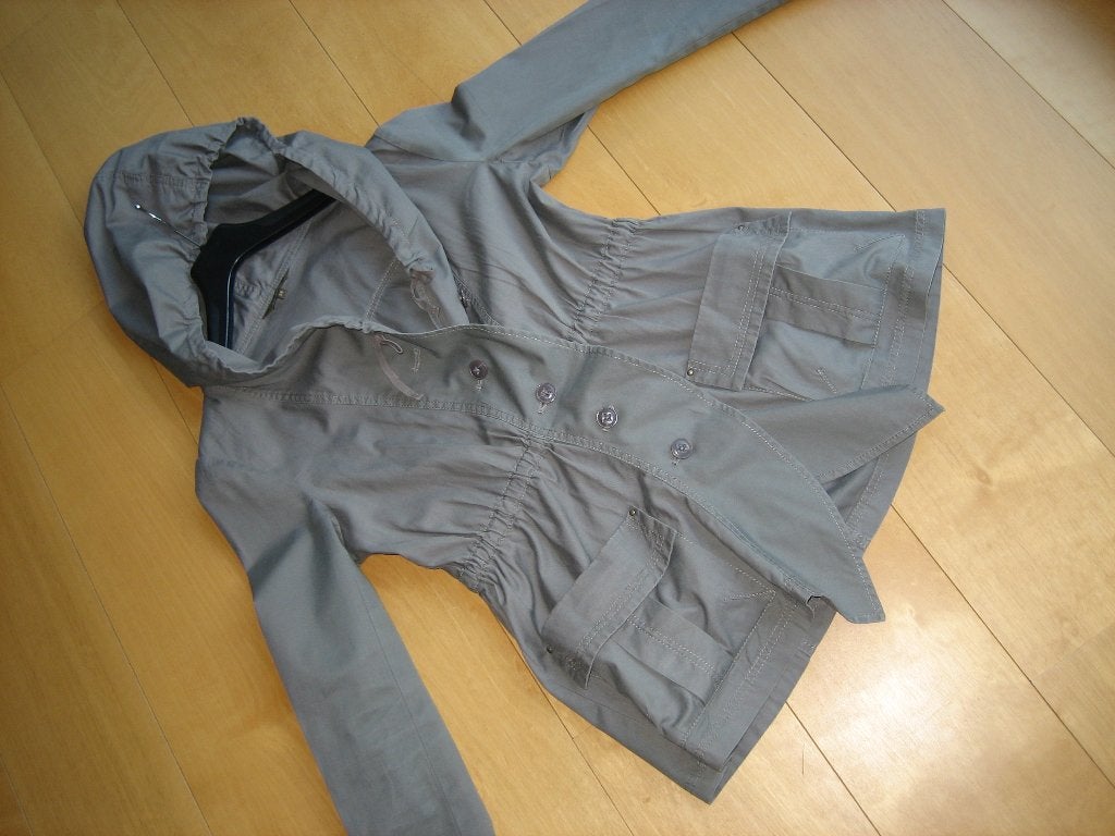 Speels en sportief beige-grijs jasje SANDWICH 38 snazzeys, Maat 38/40 (M), Beige, Ophalen of Verzenden, Zo goed als nieuw