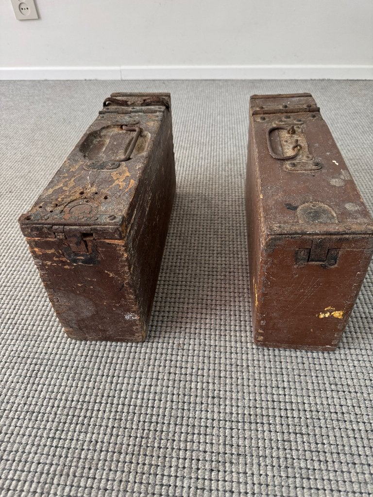 munitie kistje 1940, Ophalen of Verzenden, Landmacht, Nederland, Kist of Geocache