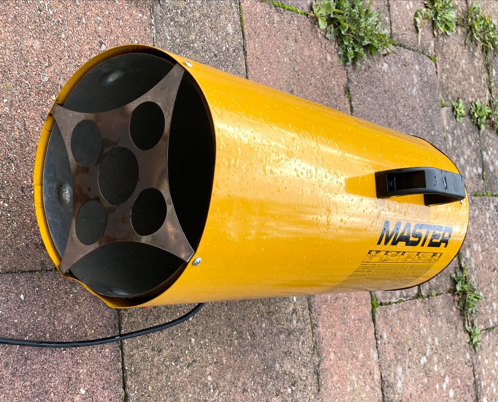 Master turbokanon - mobiele kachel - propaan gasheater, Ophalen, 30 tot 80 cm, Kachel, Zo goed als nieuw