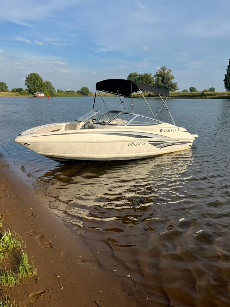 Larson Senza 186 bowrider 4.3 Mercruiser, Watersport en Boten, Speedboten, Ophalen, Gebruikt
