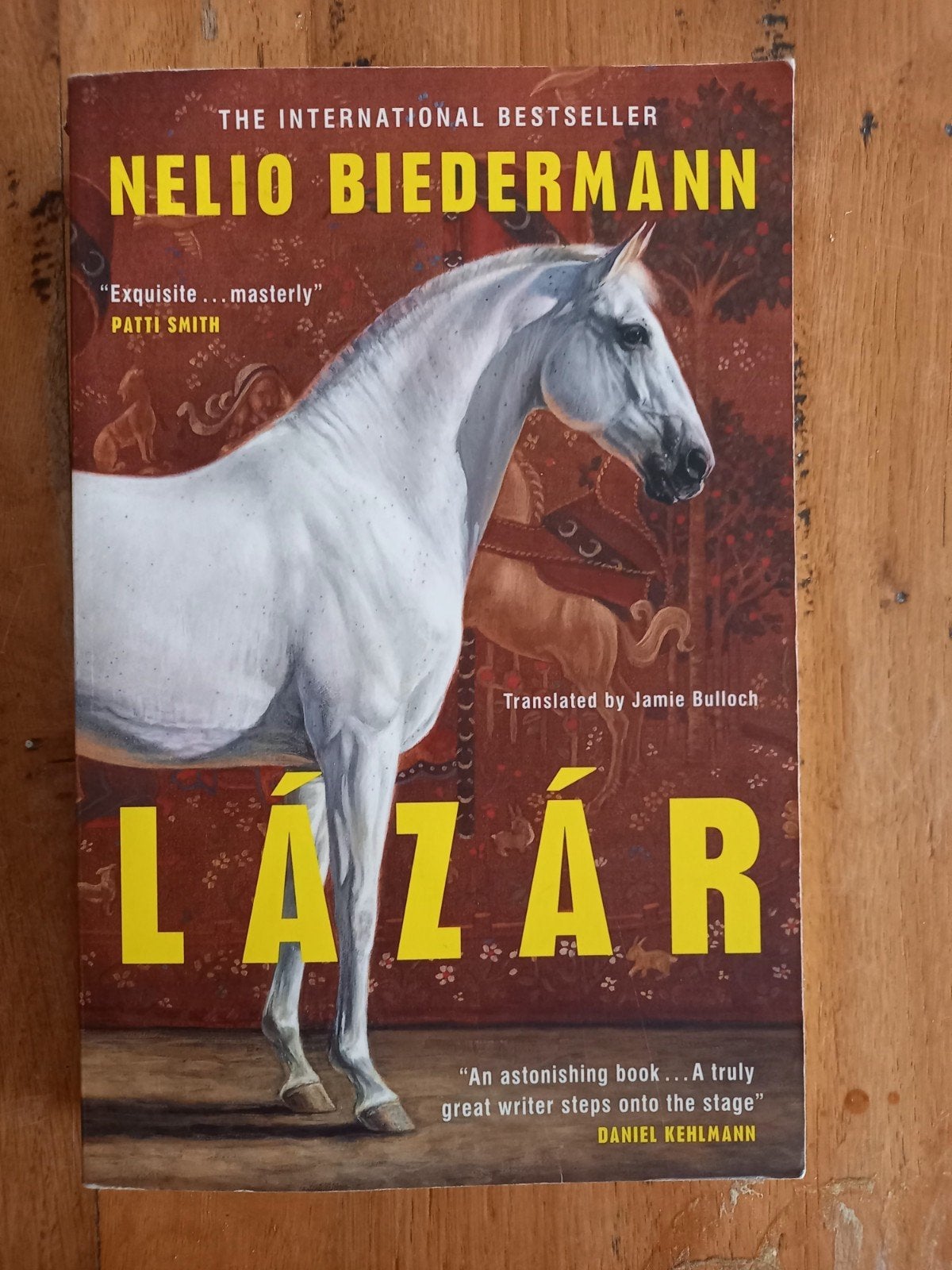 Lázár - Nelio Biedermann (Int. Bestseller), Ophalen of Verzenden, Gelezen, Nelio Biedermann