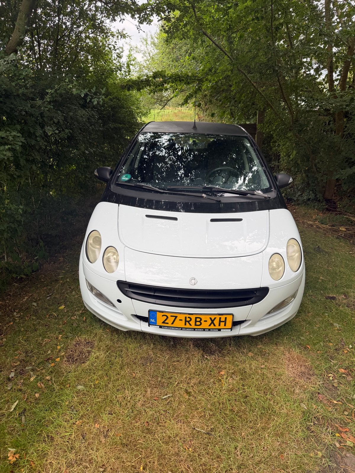 Smart ForFour 1.1 2005 Zwart, Auto's, Voorwielaandrijving, Zwart, Origineel Nederlands, Handgeschakeld
