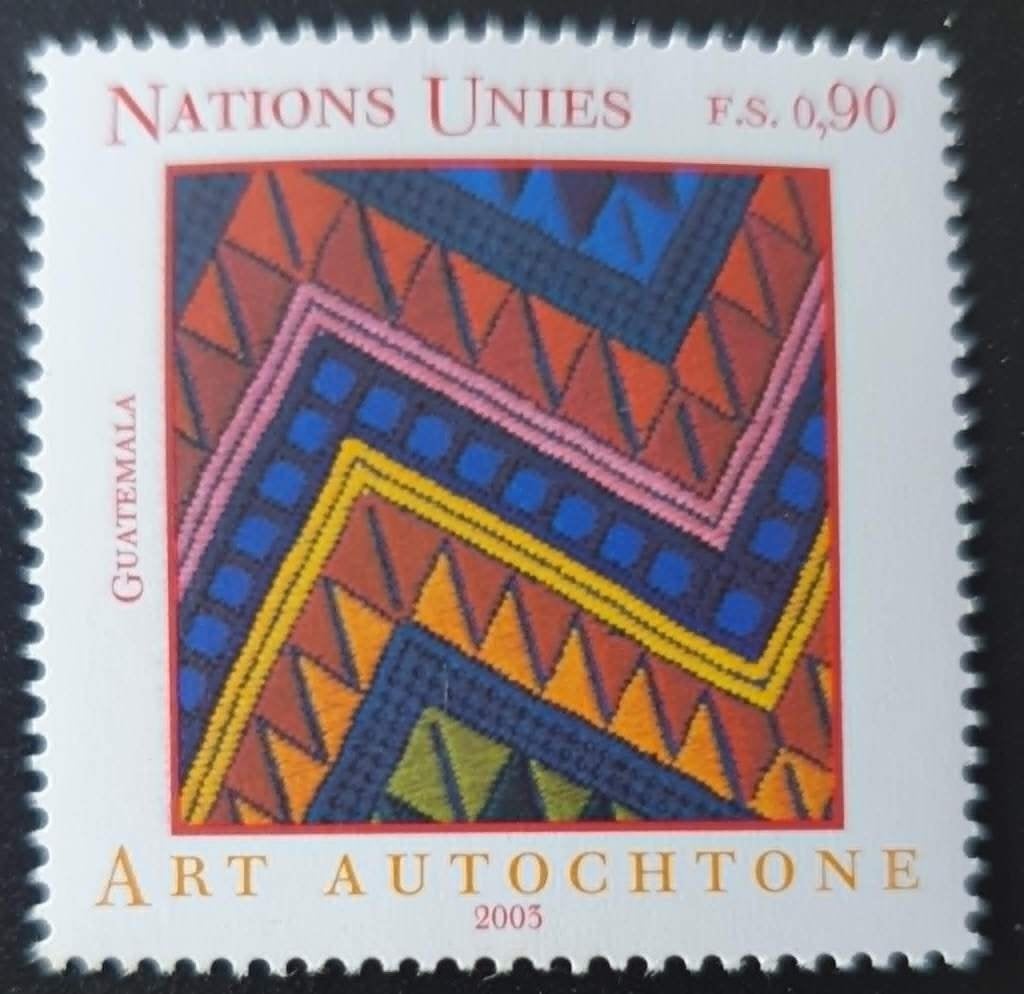 148-26 Ver. Naties 2003 / Art Autochtone - Guatamala PF, Verzenden, Overige landen, Postfris
