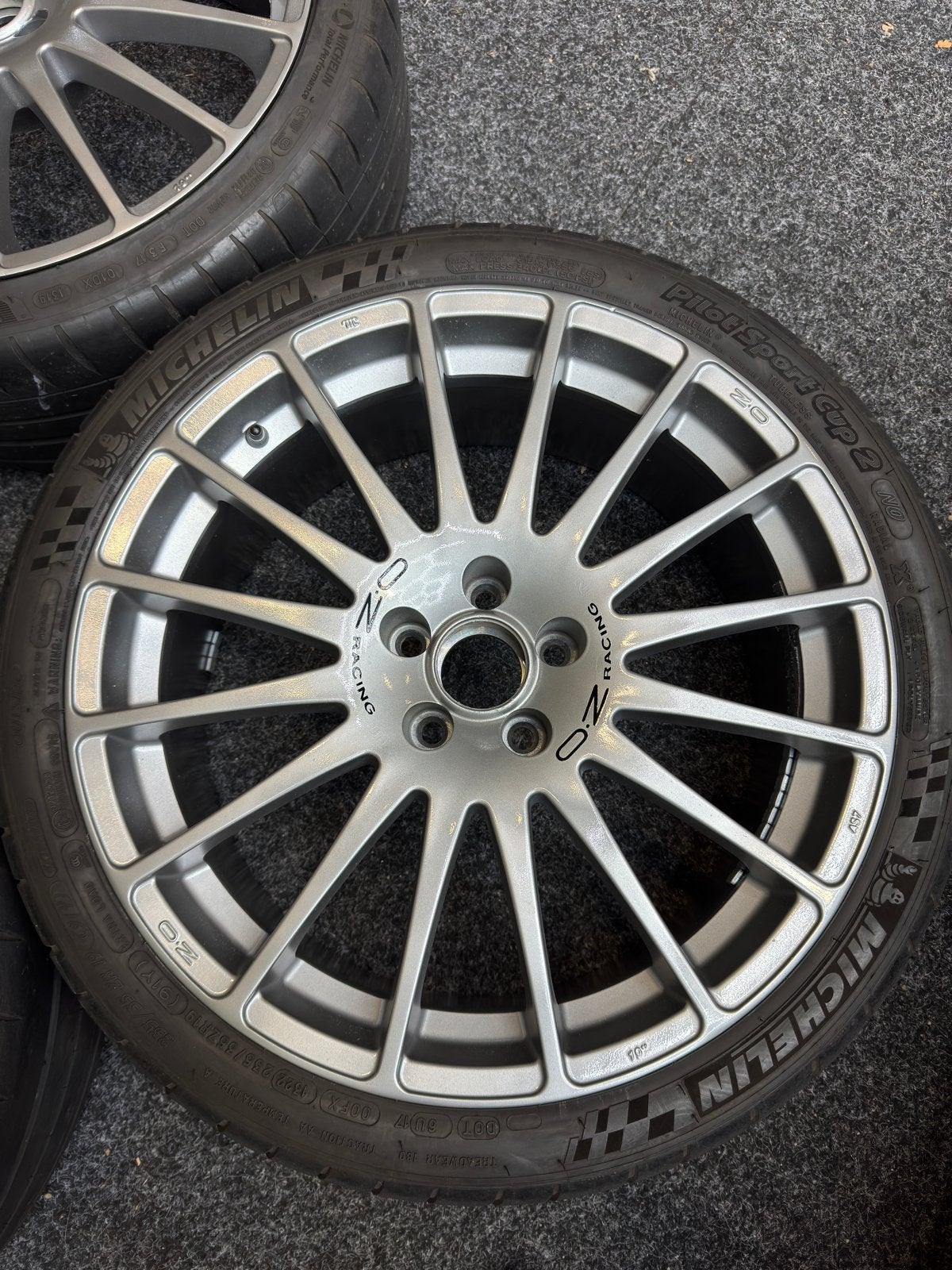 OZ Superturismo GT 5x112, 19" Origineel, Gebruikt, Banden en Velgen, 235 mm, Zomerbanden