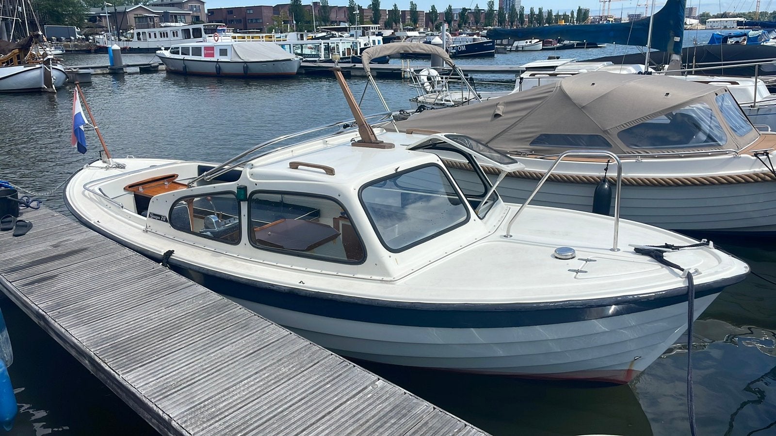Saga 20 Sloep - complete refit met Riba trailer, Watersport en Boten, Sloepen, 70 cm, Binnenboordmotor, 1.80 meter, Diesel