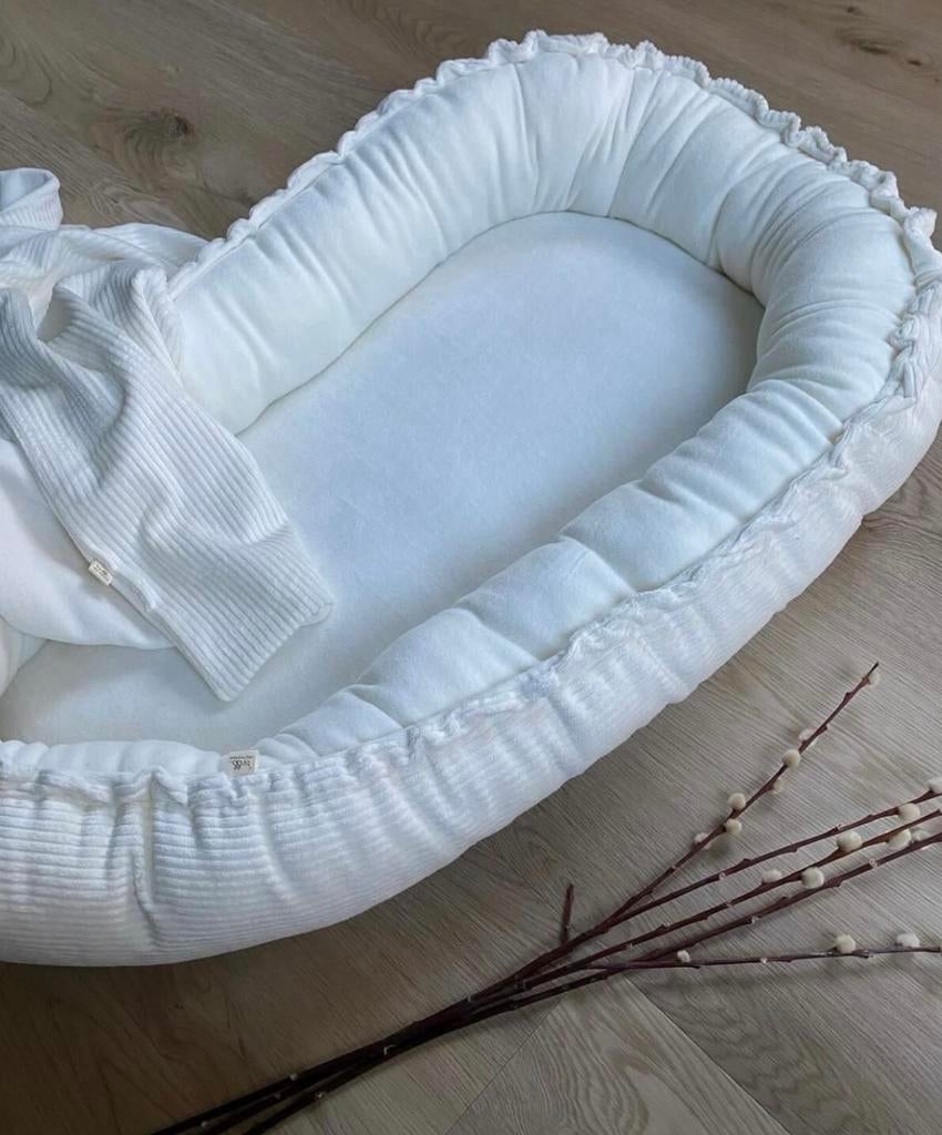 Handgemaakt Babynestje - Zacht en Comfortabel, Ophalen of Verzenden, Zo goed als nieuw