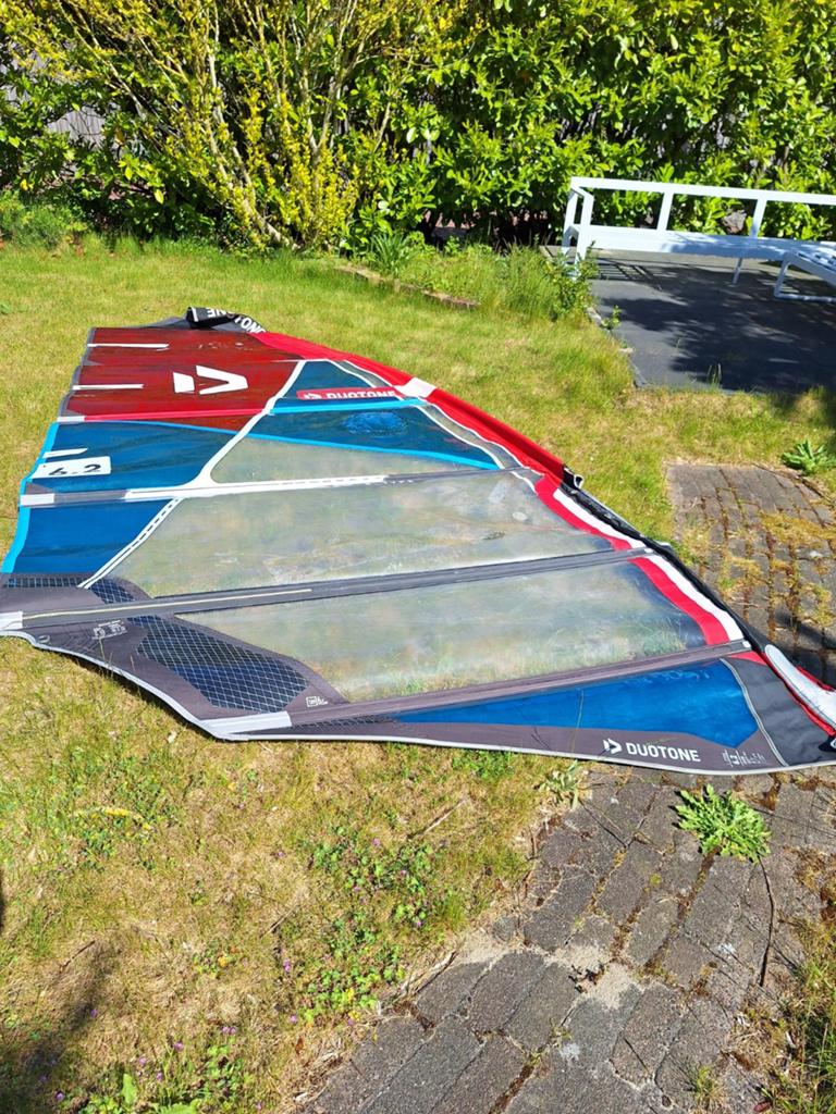 Duotone E Pace 6.2m., Ophalen, 5 tot 6.5 m², Zo goed als nieuw, Zeil