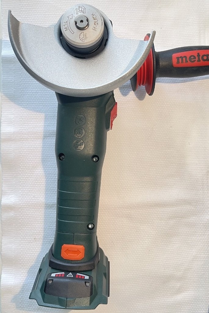 Metabo WB 18 LT BL 11-125 Quick | Accu Haakse Slijper body, Ophalen of Verzenden, Nieuw, 700 tot 1000 watt, Haakse handslijpmachine