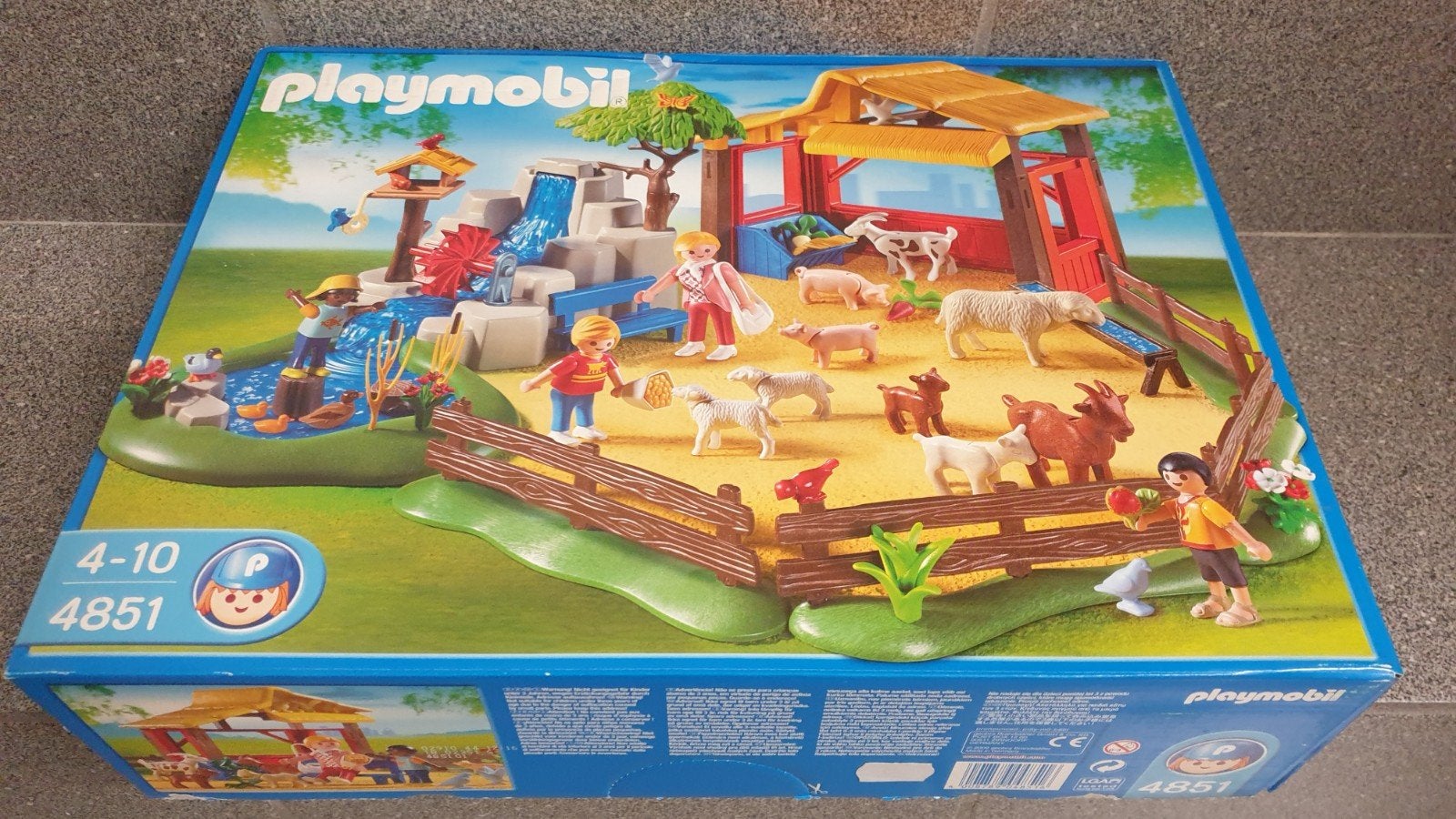PLAYMOBIL Kinderboerderij - 4851, Ophalen of Verzenden, Nieuw, Complete set, Figuren
