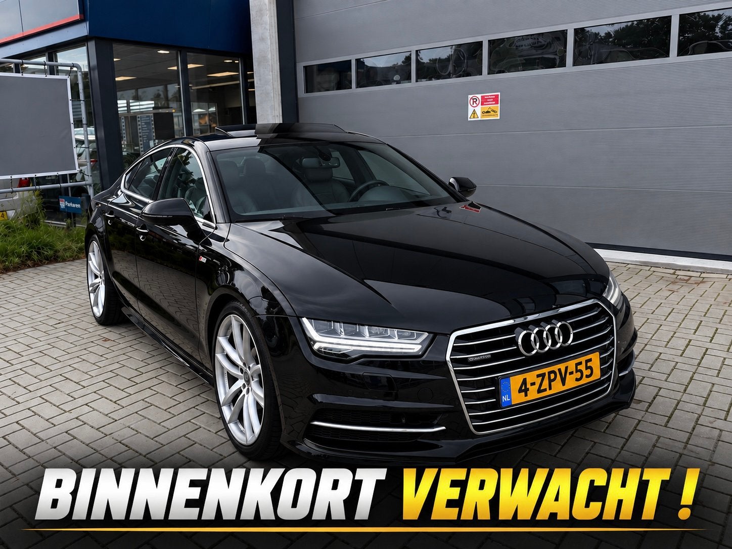Audi A7 3.0 TDI Quattro S-LINE FACELIFT PANO MATRIX 242632KM, Auto's, Dealer onderhouden, 1800 kg, 2000 kg, Zwart