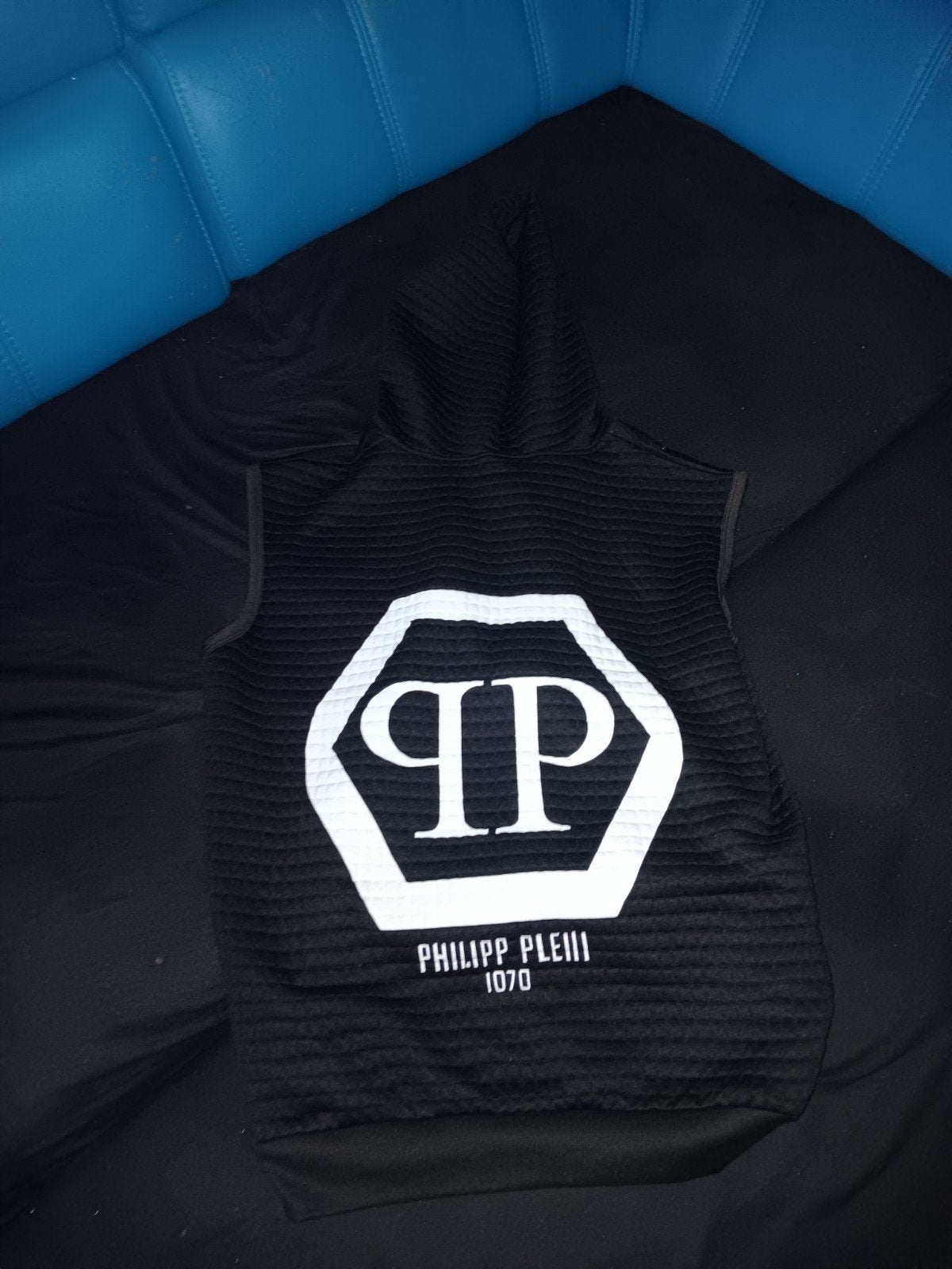 PHILIPP PLEIN HOODIE.MAAT L., Huis en Inrichting, Ophalen of Verzenden, Zwart