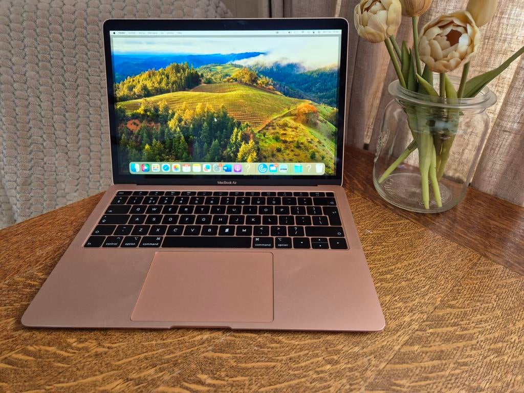 MacBook Air 13-inch Rose Goud, Computers en Software, Apple Macbooks, Zo goed als nieuw, MacBook Air, 13 inch, Minder dan 2 Ghz