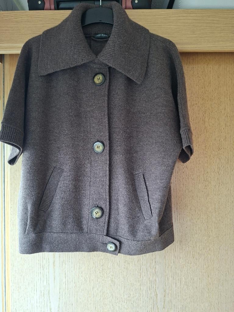 Damesvest bruin, Maat 38/40 (M), Bruin, Ophalen of Verzenden, Gedragen