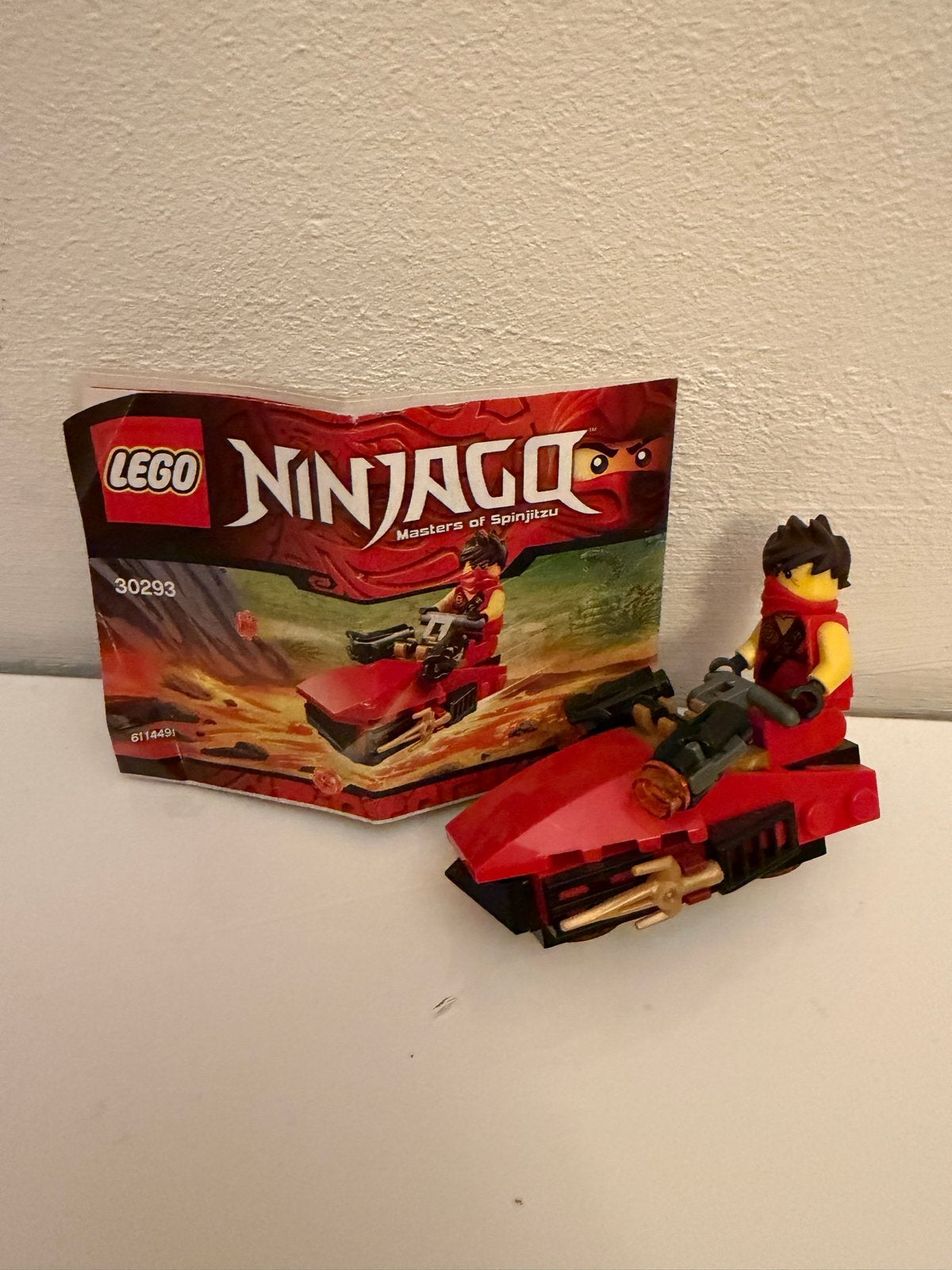 Lego Ninjago 30293 Kai's Drifter - Complete set, Lego, Ophalen of Verzenden, Zo goed als nieuw, Compleet